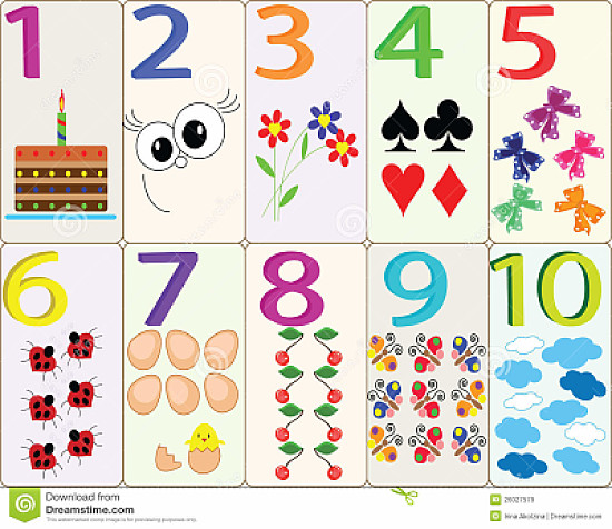 numeros del 1 al 10