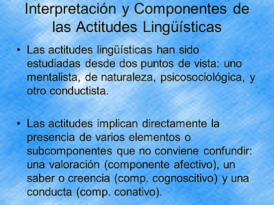 ACTITUDES LINGÃœÃSTICAS SEMANA 5