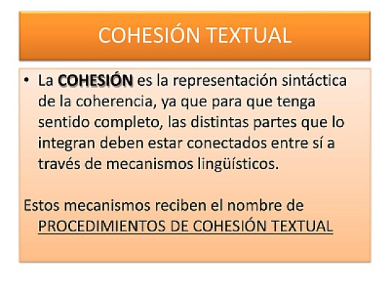 cohesiÃ³n textual