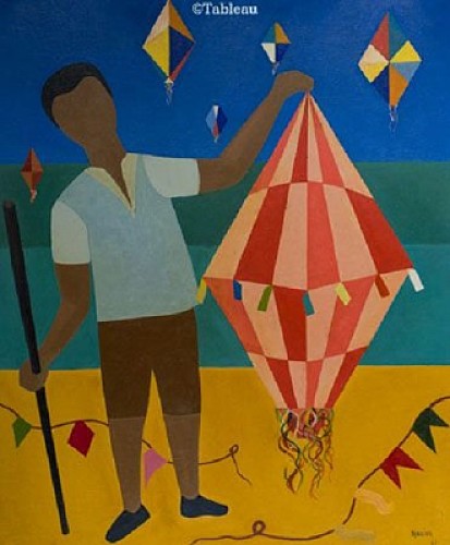 Menino com BalÃ£o -  Djanita Motta