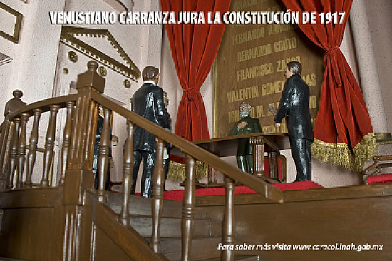 CARRANZA JURA A LA CONSTITUCIÃ“N