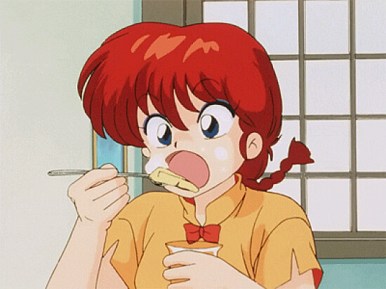 ranma prueba un mantecado ranma 1/2