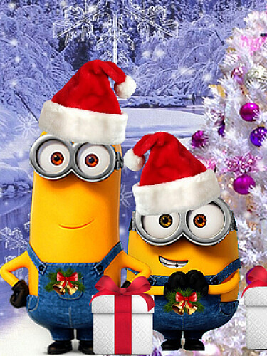 Minios Navidad