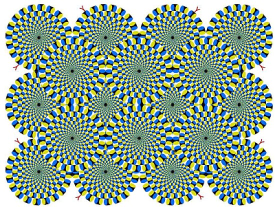 Rotating Snakes Illusion