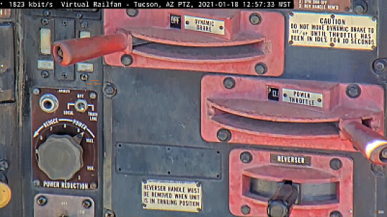 Tucson display Cab Controls