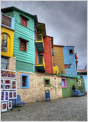 Paisajes y casas