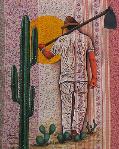 Homem na caatinga