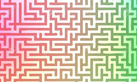 colorful maze