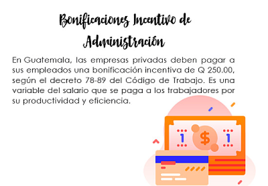 Bonificaciones Incentivo de AdministraciÃ³n