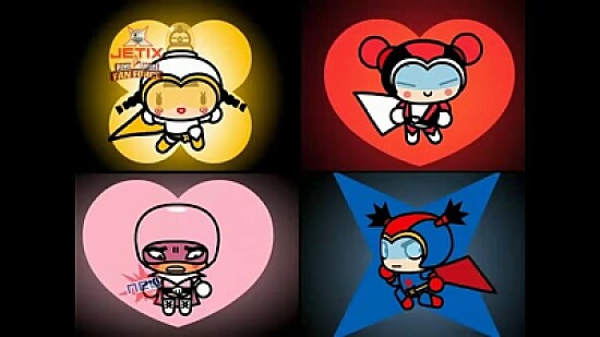 soo convierte a garu, pucca, ching y abyo en la liga sooga pucca