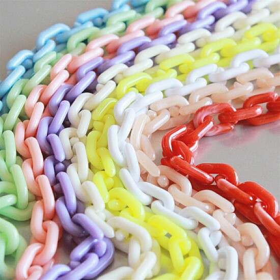 Tiny Oval Chain Links