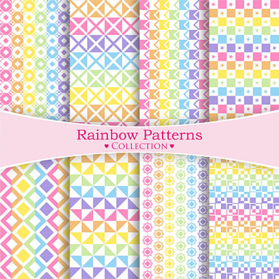 Rainbow patterns