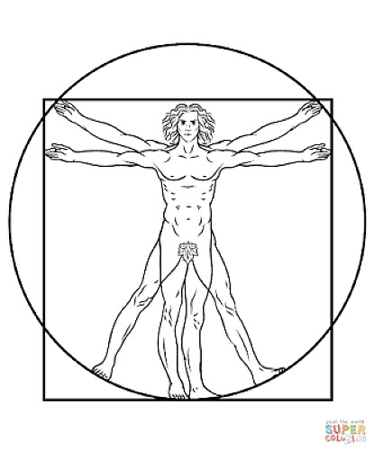 uomo vitruviano scuola primaria