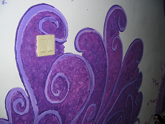 Mural on the wall