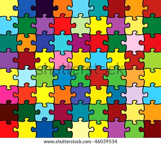 multicolor puzzle