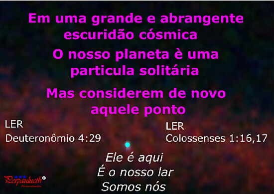 DEUS no controle de tudo