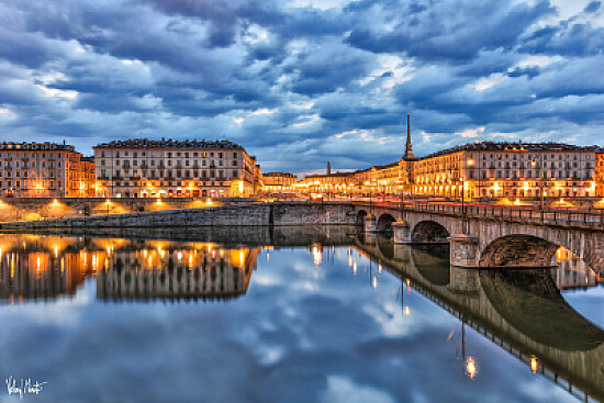 torino po sera luci