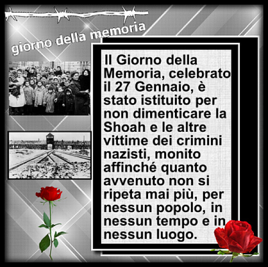 GIORNATA DELLA MEMORIA