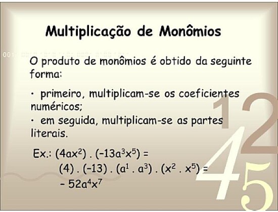 Multiplicação com Polinômios