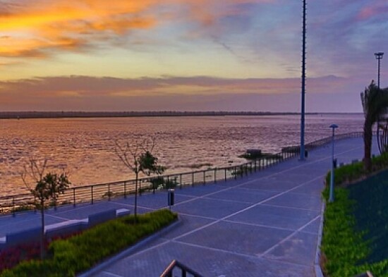 malecon del río