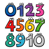 מספרים 1-10