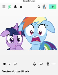 Rainbow Dash and twilight sparkle
