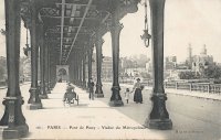 Viaduc de Passy et le Trocadéro