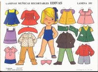 muñecas de papel