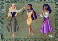 Aurora Pocahontas Esmeralda
