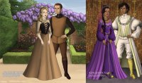 Aurora Philip + Jasmine Aladdin