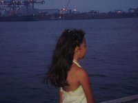 mi pricesa viendo el mar