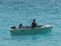People in the lake
