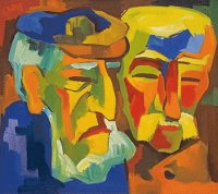 Two old Farmers by Karl Schmidt