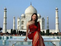 Taj Mahal and Ash