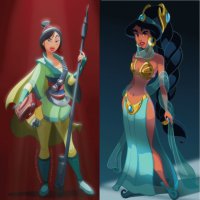 StarWars Mulan Jasmine