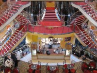 Inside cruise ship