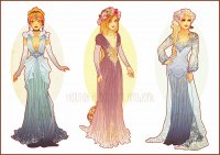 Cinderella Rapunzel Elsa