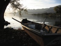 Paisaje en Ajijic, Lago de Chapala, Jalisco, Méx.