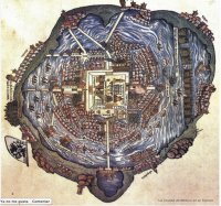 Mapa de Tenochtitlán atribuido a Cortés