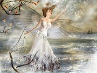 Fadas, duendes e ninfas.