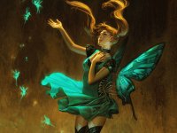 Fadas, duendes e ninfas.