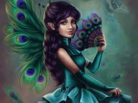 Fadas, duendes e ninfas.