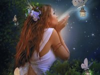 Fadas, duendes e ninfas.