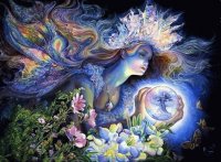 Fadas, duendes e ninfas.