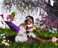 Fadas, duendes e ninfas.