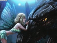 Fadas, duendes e ninfas.