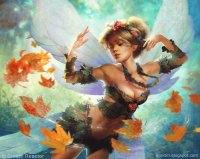 Fadas, duendes e ninfas.