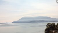 Smoke on Konocti