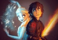 Hiccup And Elsa
