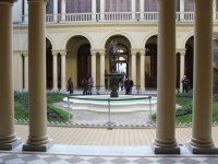 Patio interno de la Casa Rosada